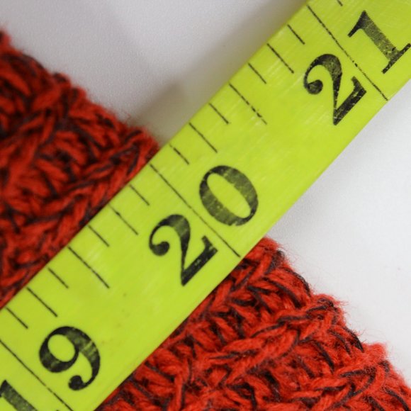 Hunters Run Cardigan Sweater Women's Red Oversized Long Sleeve Button V Neck S - Picture 7 of 8